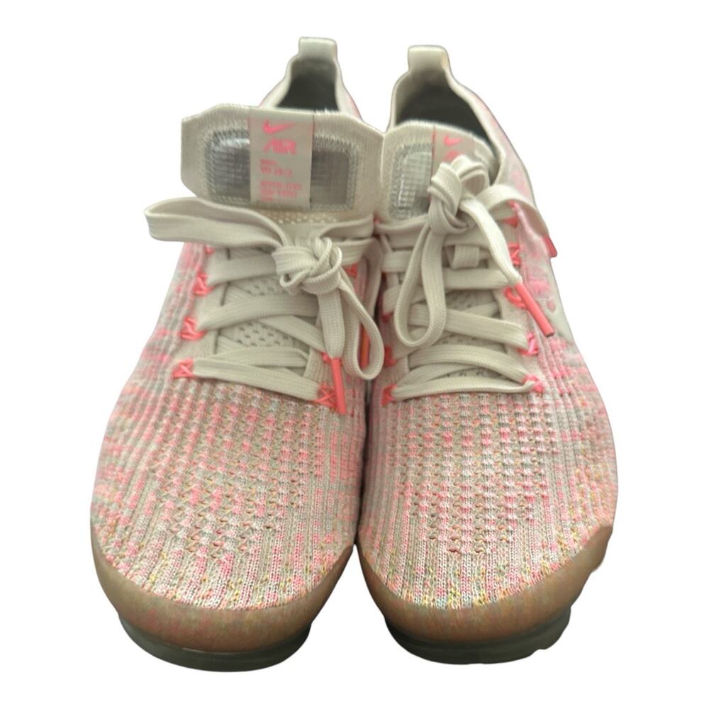 Nike Wmns Air VaporMax Flyknit 3 in the "Sunset Pulse AJ6910-008) Size 10 - Picture 6 of 8